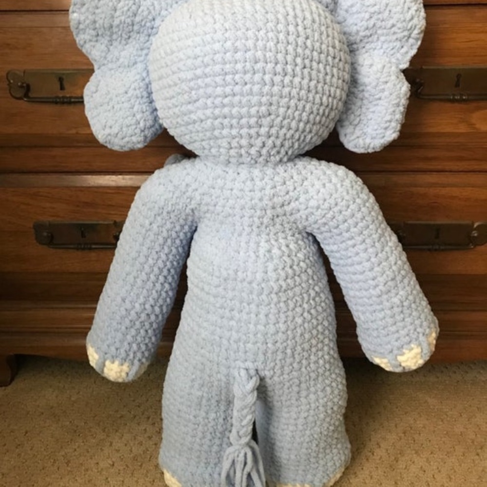 Custom Stuffed Elephant - Picture 4 of 4